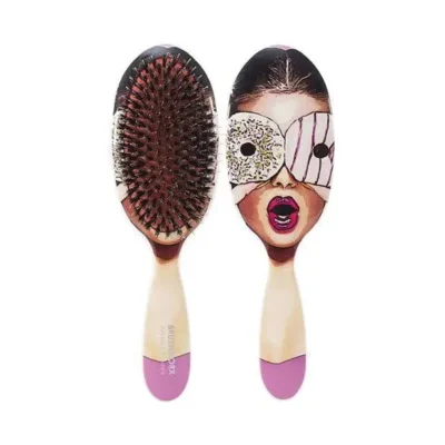 Kusco-Murphy Oval Cushion Hair Brush by Brushworx Artists & Models - Sugar Baby.