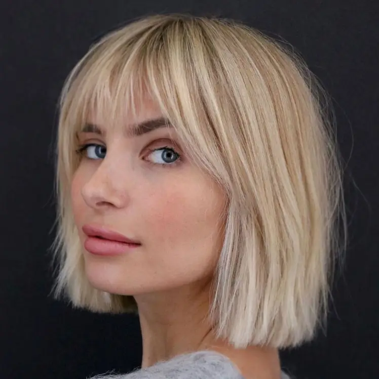 Timeless Bob with fringe